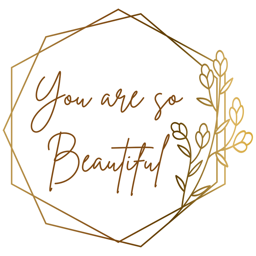 Mirror Cling | Window Cling - "You are so Beautiful (gold)"