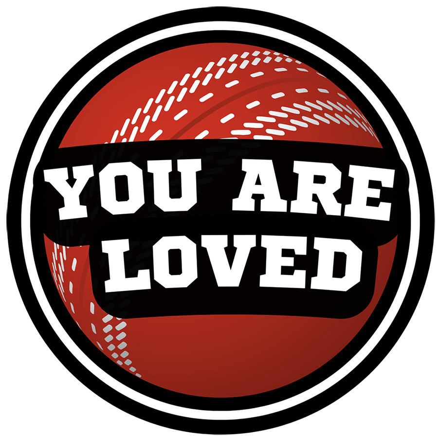 Mirror Cling | Window Cling - "YOU ARE LOVED (cricket)"