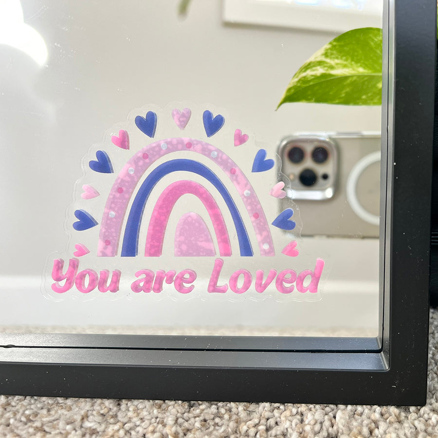 Reusable Mirror & Window Clings Affirmation Encouragement Love Sassy ...