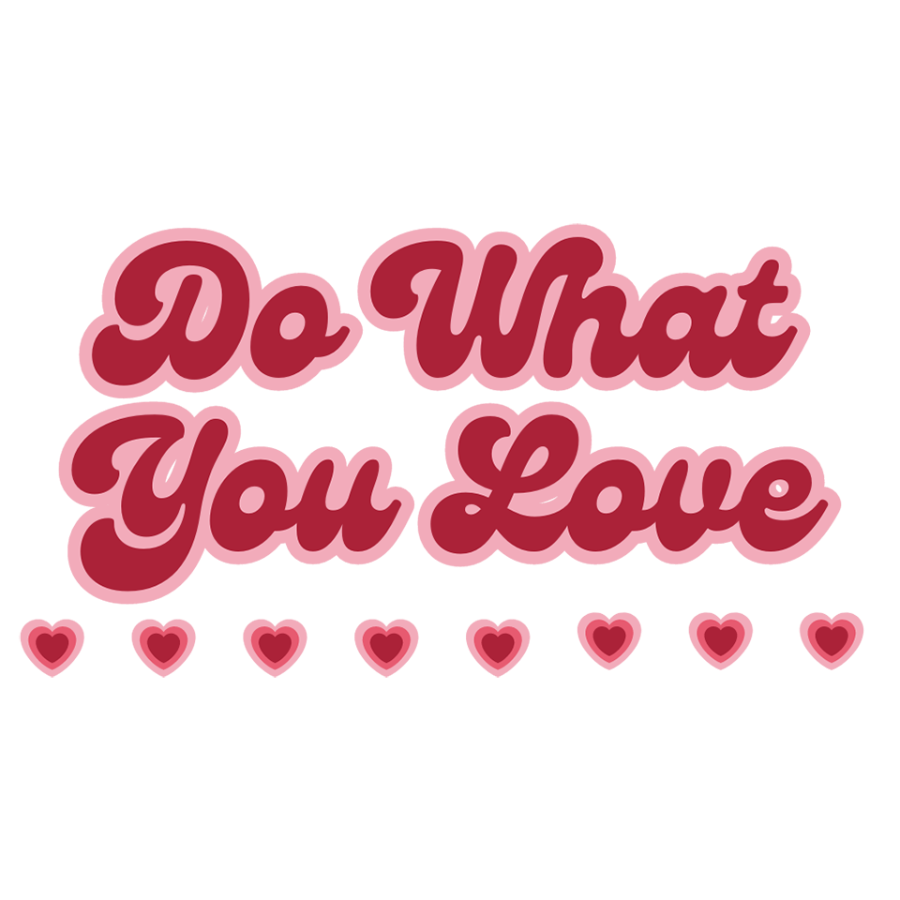 Mirror Cling | Window Cling - "Do What You Love"