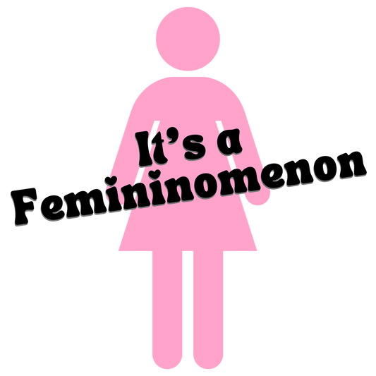 Mirror Cling | Window Cling - "It's a Femininomenon" (icon)