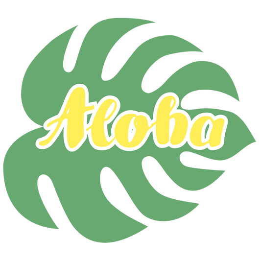 Mirror Cling | Window Cling - "Aloha"